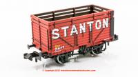 377-208 Graham Farish 8 Plank Wagon Coke Rails 'Stanton' Red